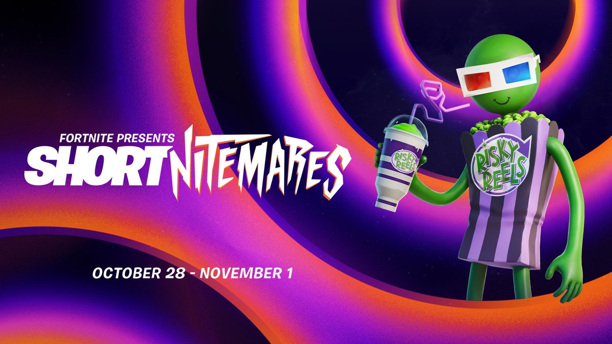 Fortnite presents Shortnitemares key art